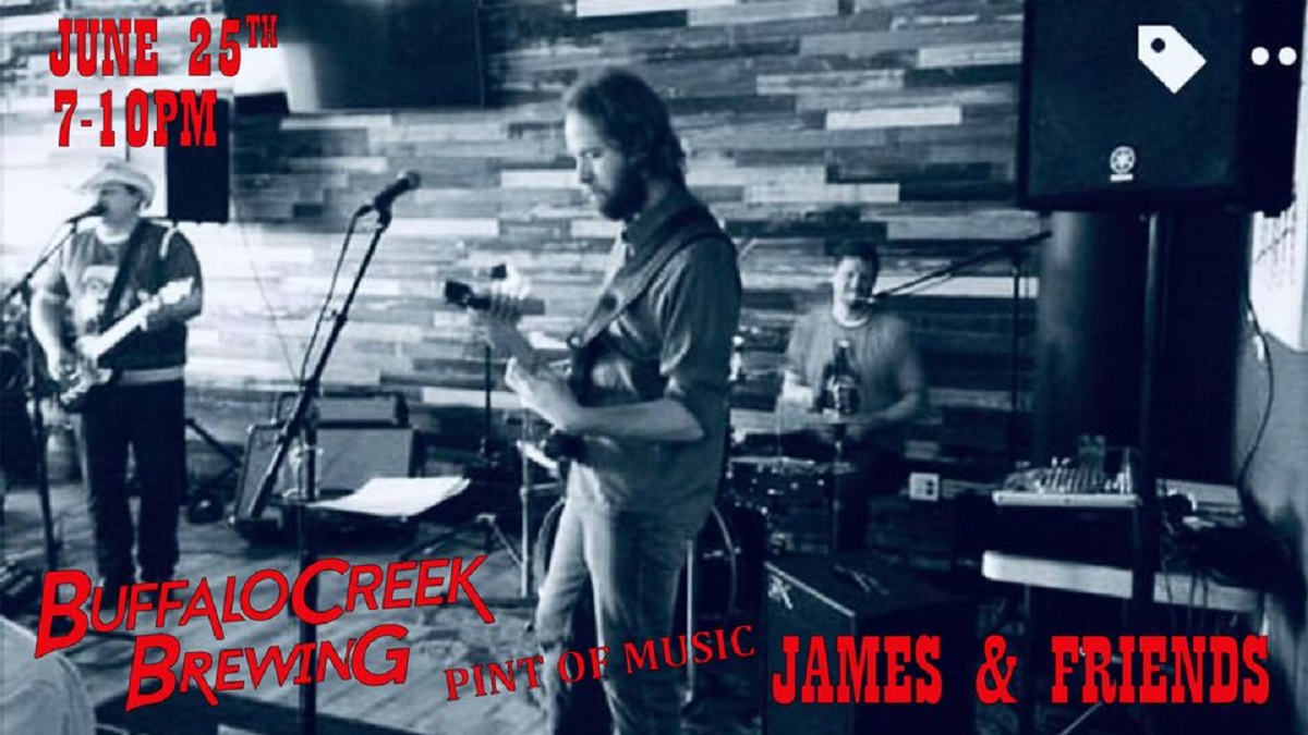 Pint of Music at Buffalo Creek Brewery - James and Friends